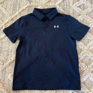 Youth L Under Armour golf polo